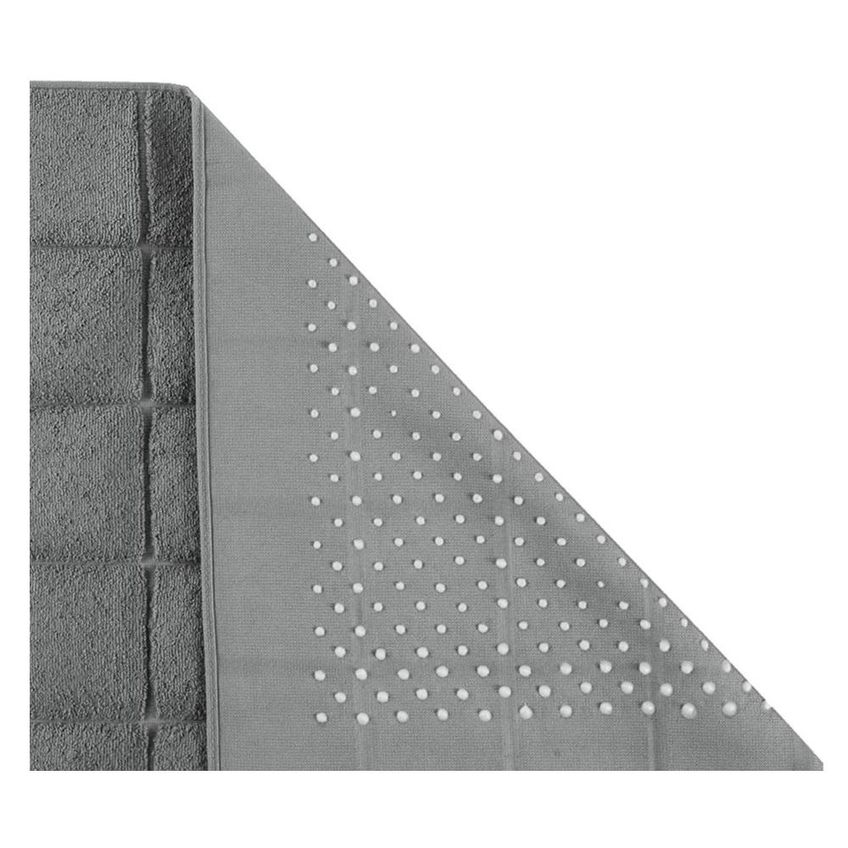 Toalha Piso Delicatta 50x100cm Cinza Teka - imagem 2