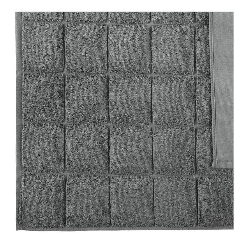Toalha Piso Delicatta 50x100cm Cinza Teka - imagem 3