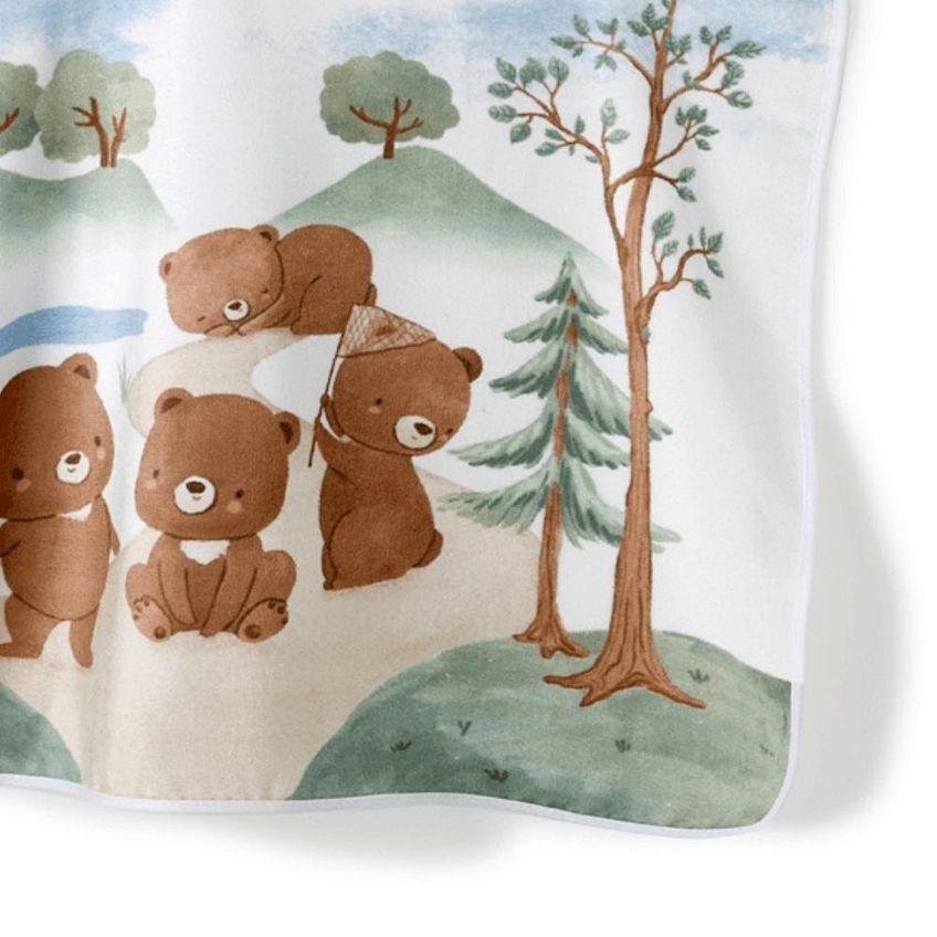 Toalha Banho Velour Com Capuz 70x90cm Teddy Dohler - imagem 3