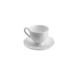 Xícara De Café E Pires New Bone Butterfly Flower Lyor 100Ml