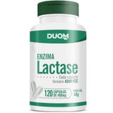 Enzima Lactase 4500 Fcc Intolerância Lactose 120 Caps - Duom