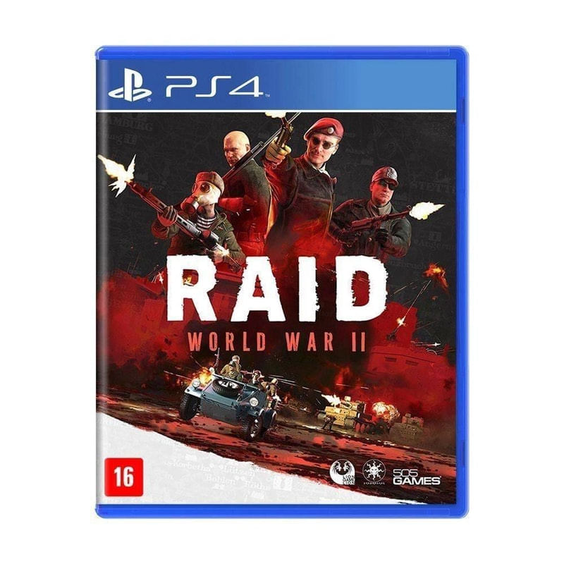 Jogo Novo Midia Fisica Raid World War 2 Original Para Ps4 - Faz a Boa!