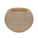 Vaso De Planta Bola Redondo Polietileno Decorativo B 30X40