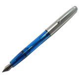 Caneta Tinteiro Jinhao 51A Translucide Azul Fina