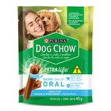 Petisco para Cachorro Dog Chow Saúde Oral Carne 45g