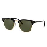 Óculos De Sol Ray Ban Clubmaster Rb3016 W0365 Preta G15