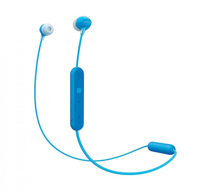 Fone de Ouvido Intra-auricular Azul Sony Wi-c300l