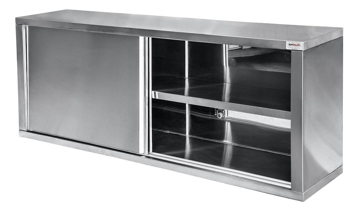 Armário Aéreo Atual Inox AA-304 em Aço Inox 304 1,5 Metros Menor preço em Armário Aéreo Atual Inox AA-304 em Aço Inox 304 1,5 Metros