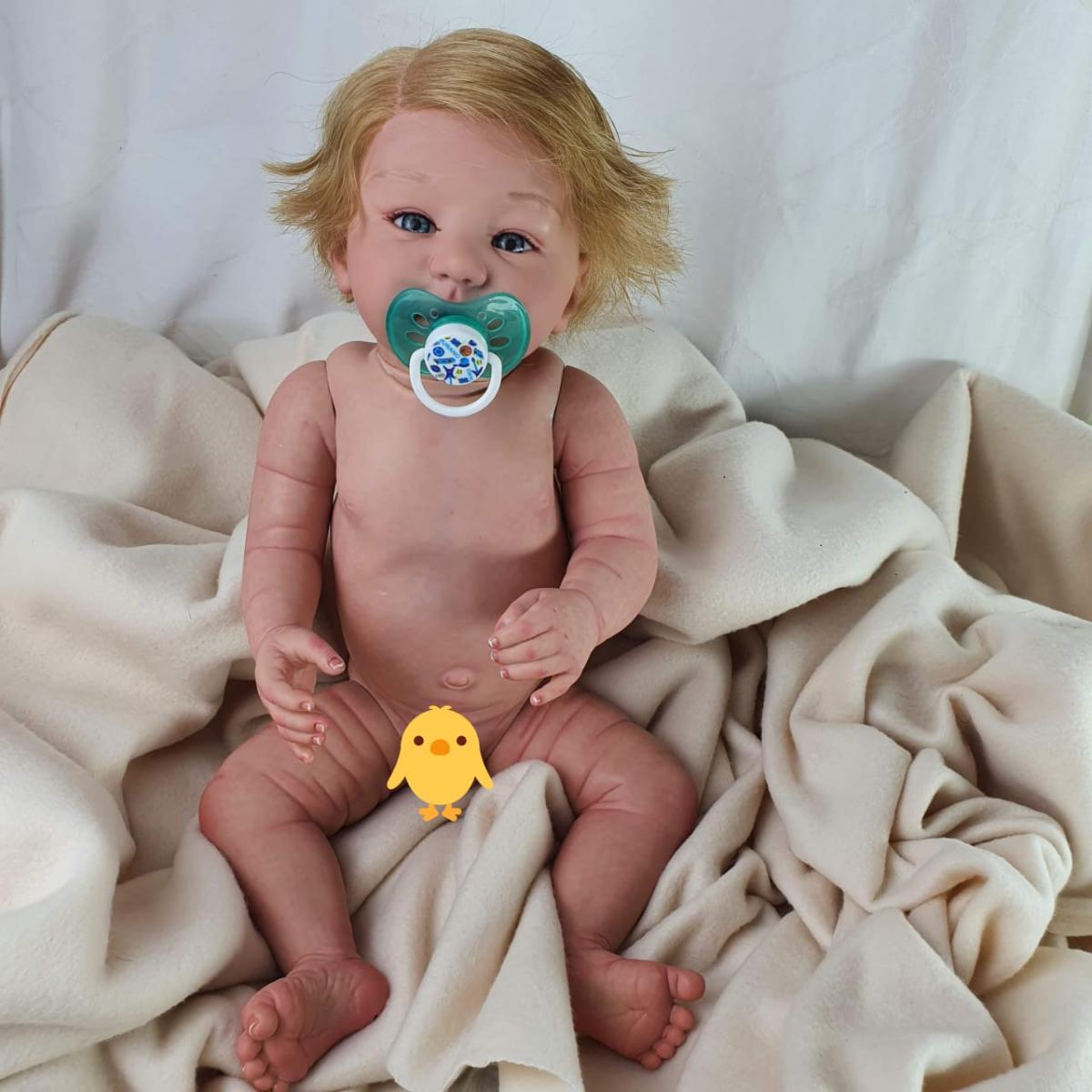 Bebê Reborn Menino Corpo Silicone : : Brinquedos e Jogos