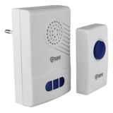 Campainha Sem Fio 36 Toques Led Wireless Bivolt 100M Com Nfe