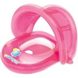 Bote Infantil Cuidados Com O Bebe 80Cmx85Cm Rosa Bestway