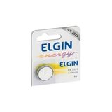 Bateria Lithium Botão CR2025 Elgin com 5 Unidades