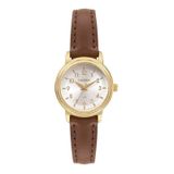 Relógio Condor Feminino Mini Dourado Couro Copc21Aebd/2K