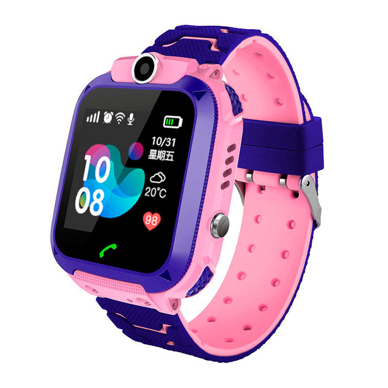 SmartWatch Infantil Rosa com GPS, Rastreador e botão de SOS é boa?