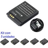 5 Baterias Para Relogio Smartwatch A1 W8 X6 3.7v 380mAh 4.2v