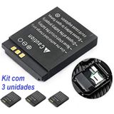 3 Baterias Para Relogio Smartwatch A1 W8 X6 3.7v 380mAh 4.2v