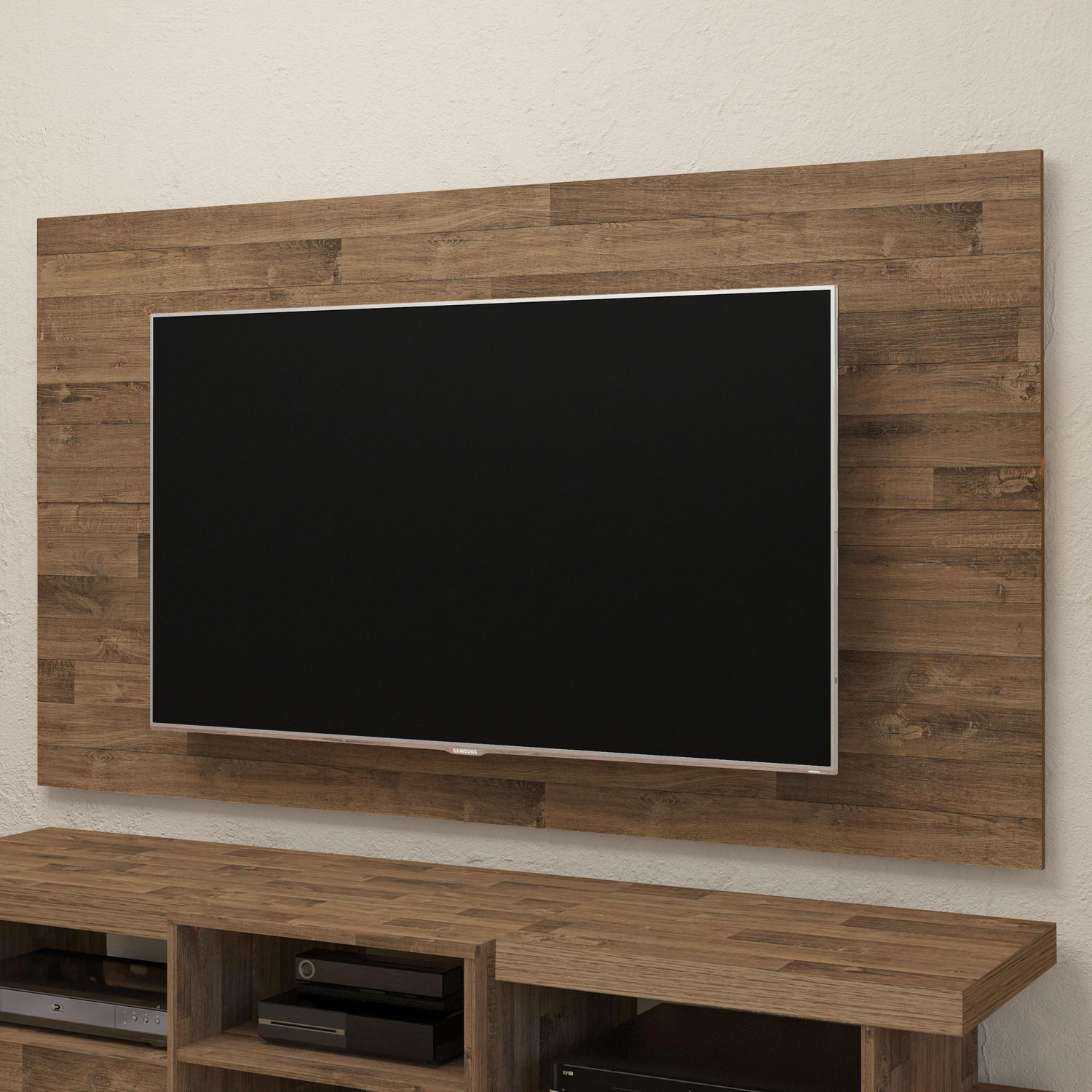 Painel para TV até 47" em Madeira Rústico Artely Accanto é boa?