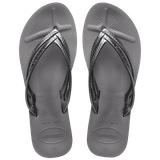 Tamanco Havaianas Wedges Plataforma 3,5cm de altura Tira Dupla Feminino