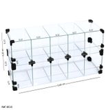 Baleiro Expositor Modulado em Vidro - 0,60 x 0,30 x 0,15