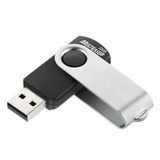 PEN DRIVE TWIST2 32GB PD589 PRETO/PRATA