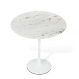 Mesa Lateral Tulipa Saarinen Redonda 51 Cm Mármore