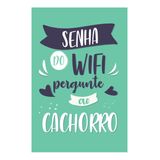 Quadro Placa Decorativa Pet - Pergunte ao Cachorro
