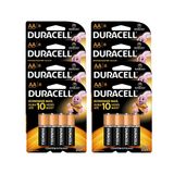 Duracell Duralock Pilha Alcalina AA com 64 unidades