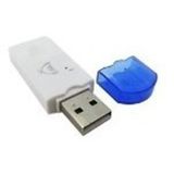 Adaptador Receptor Bluetooth Usb Pendrive Musica Carro- Azul