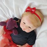 Bebê Reborn Menina Siliconada Pronta Entrega