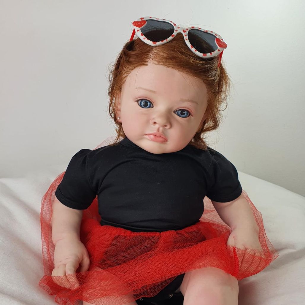 lifcasual Boneca bebê reborn menina 17 boneca de arte para bebês da vida  real corpo de pano macio ótimo para maiores de 3 anos roupas pontilhadas  rosa : : Brinquedos e Jogos