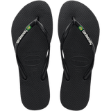 Chinelo Havaianas Slim Brasil Bandeira logo Feminino