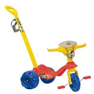 Triciclo Infantil com Empurrador Bandeirante Smart Comfort Rosa 257 -  Carrefour - Carrefour