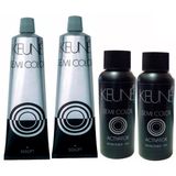 KIt 2 Tintas Semi Color Keune 60ml +Semi Color Ativador 60ml