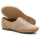 Sapato Oxford Feminino Couro Letícia Alves 15360