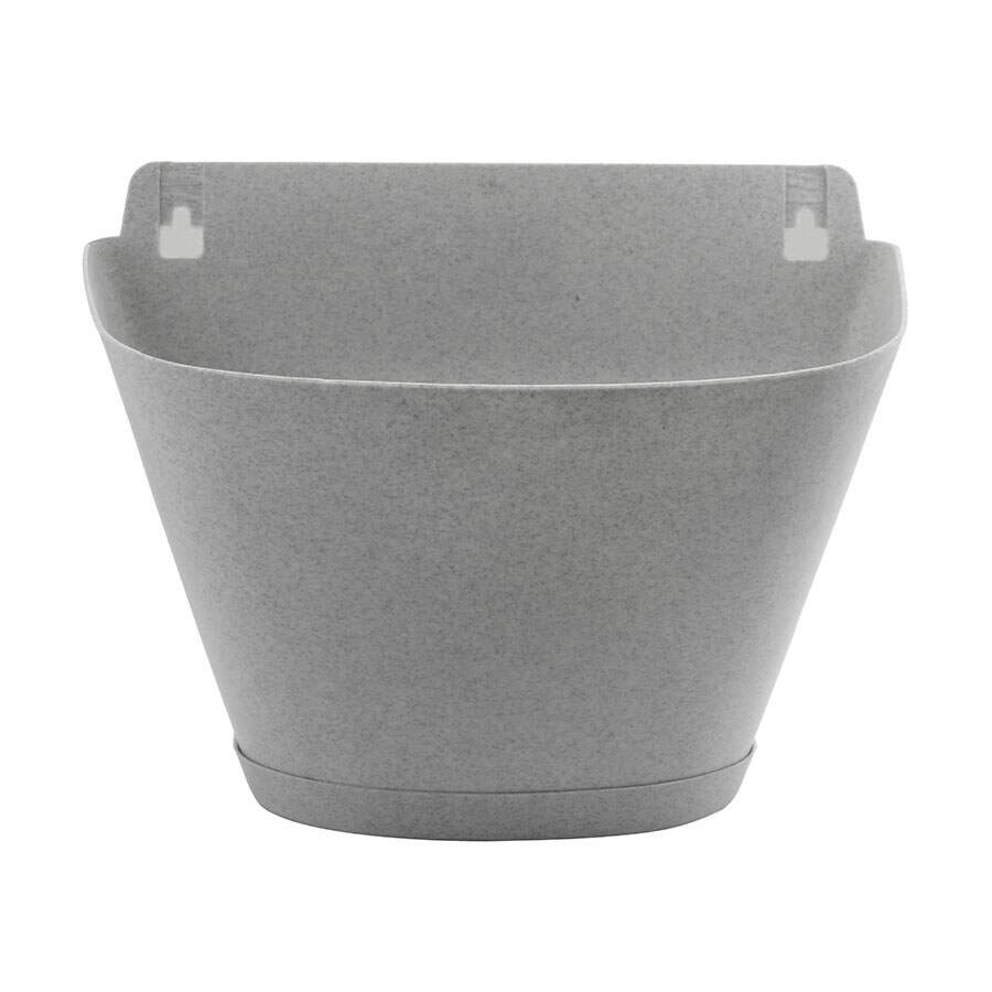 Vaso Desli Parede Nice 30 com Prato Granito