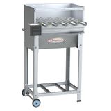 Churrasqueira Itagrill Plus Luxo Itajobi Inox 5 Espetos Elétricos Giratório