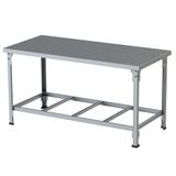 Mesa de Manipulação Itajobi 1,50x70cm Desmontável Total Aço Inox