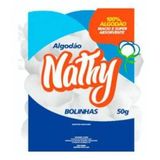 Algodão Hidrófilo Bolinha 50gr - Nathy