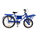 Bicicleta Aro 26 Max Cargo A-36 3Vel Nexus Azul Master Bike