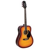 VIOLÃO ELETROACÚSTICO AÇO COM EQUALIZADOR E AFINADOR GD-1 EQ