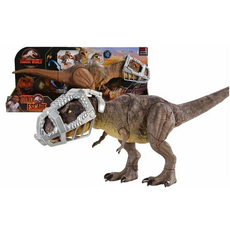Comprar Jurassic World dinossauro T-Rex ataca e devora de Mattel