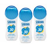 Kit com 3 Protetor Solar Sundown Starck FPS 30 120mL