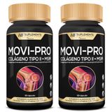 2X MOVI PRO COLAGENO TIPO 2 COM MSM + VIT. D HF SUPLEMENTS