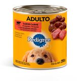 Ração Úmida Pedigree Lata Carne ao Molho para Cães Adultos 290 g