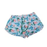 Shorts Feminino Tactel Moda Praia Estampa Estreliça