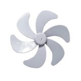 Hélice Original Ventilador Britânia B30 30Cm 6 Pás Cinza