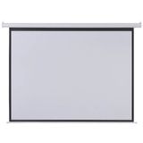 TELA DE PROJEÇÃO RETRÁTIL ELÉTRICA 2,03 X1,52M 100'' COM CONTROLE REMOTO AC350 110V