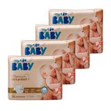 Kit Fraldas Carrefour My Baby P 136 Unidades