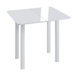 Mesa de Jantar Dobrável Multiuso Para Até 4 Lugares Mdf Móveis Canção