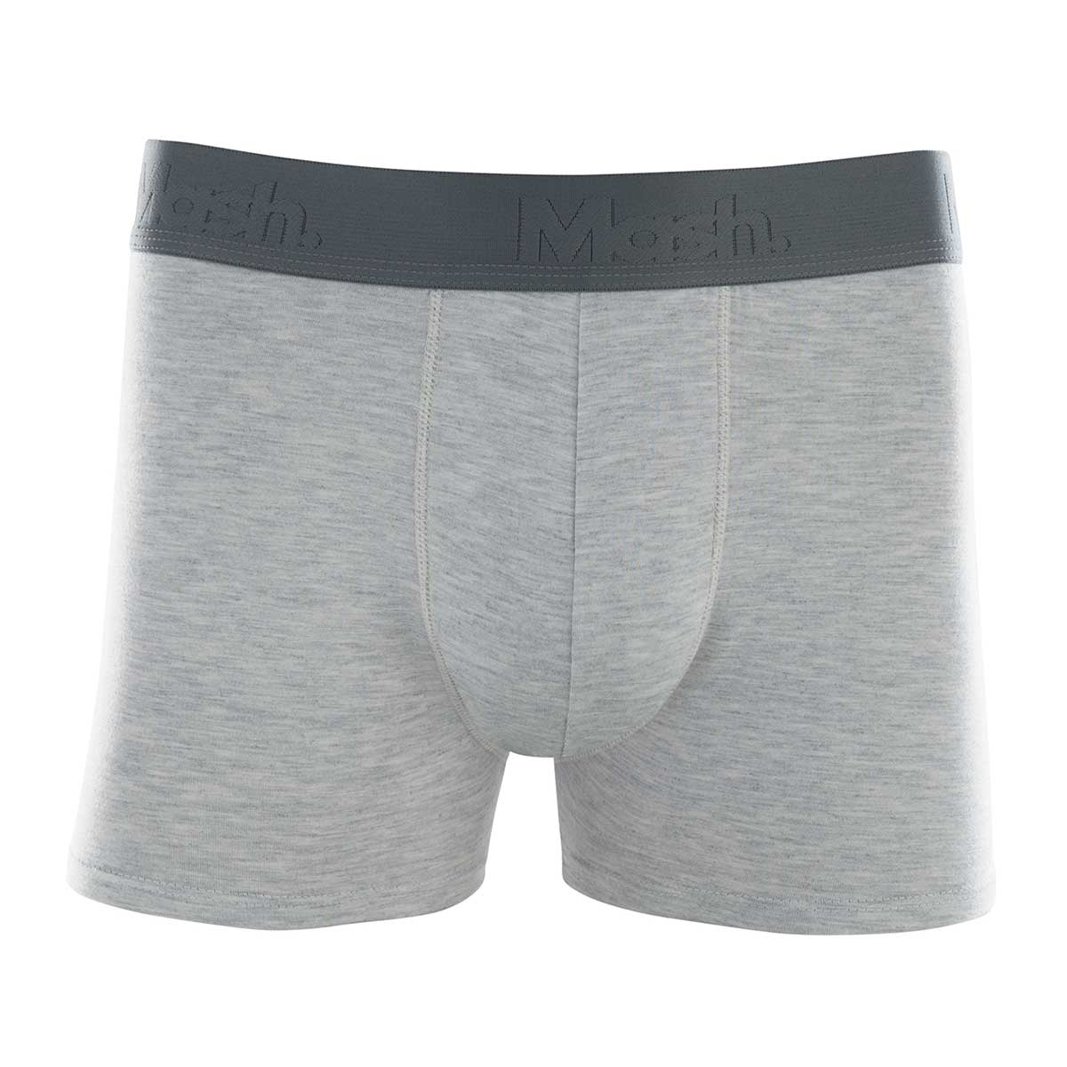 Cueca Boxer Cinza P Viscose Mash